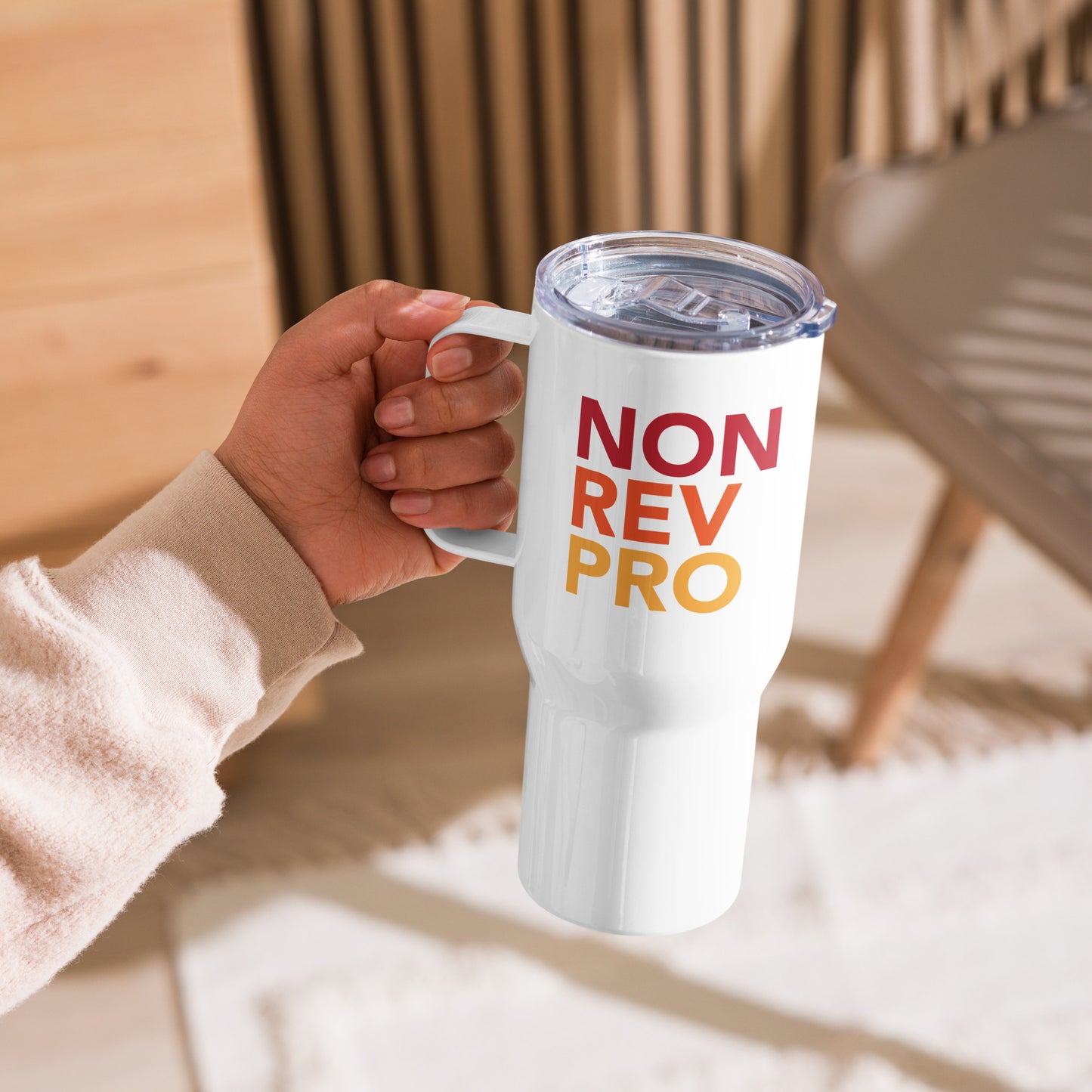 Tasse de voyage Non-Rev Pro avec anse
