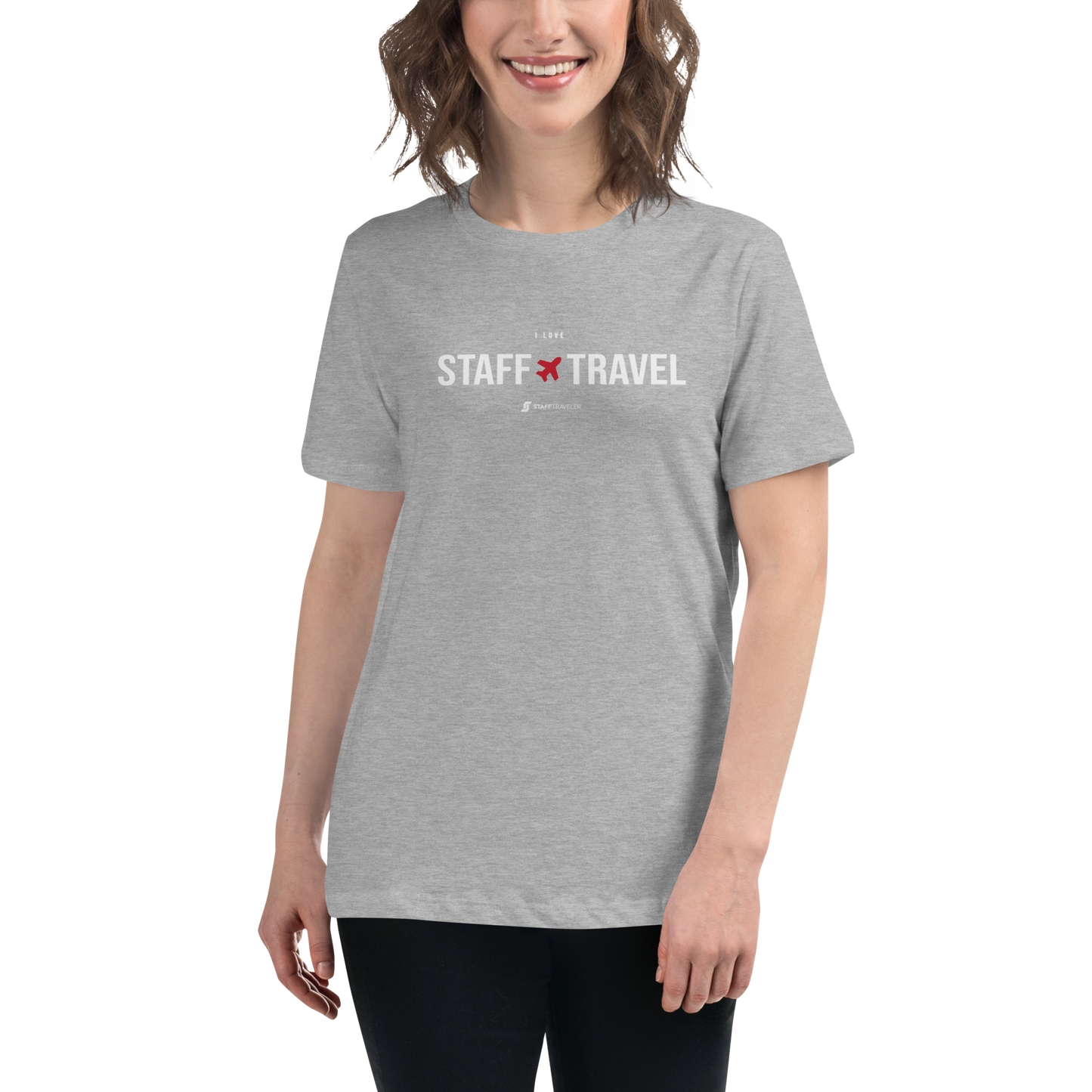 T-shirt I Love StaffTravel Femme