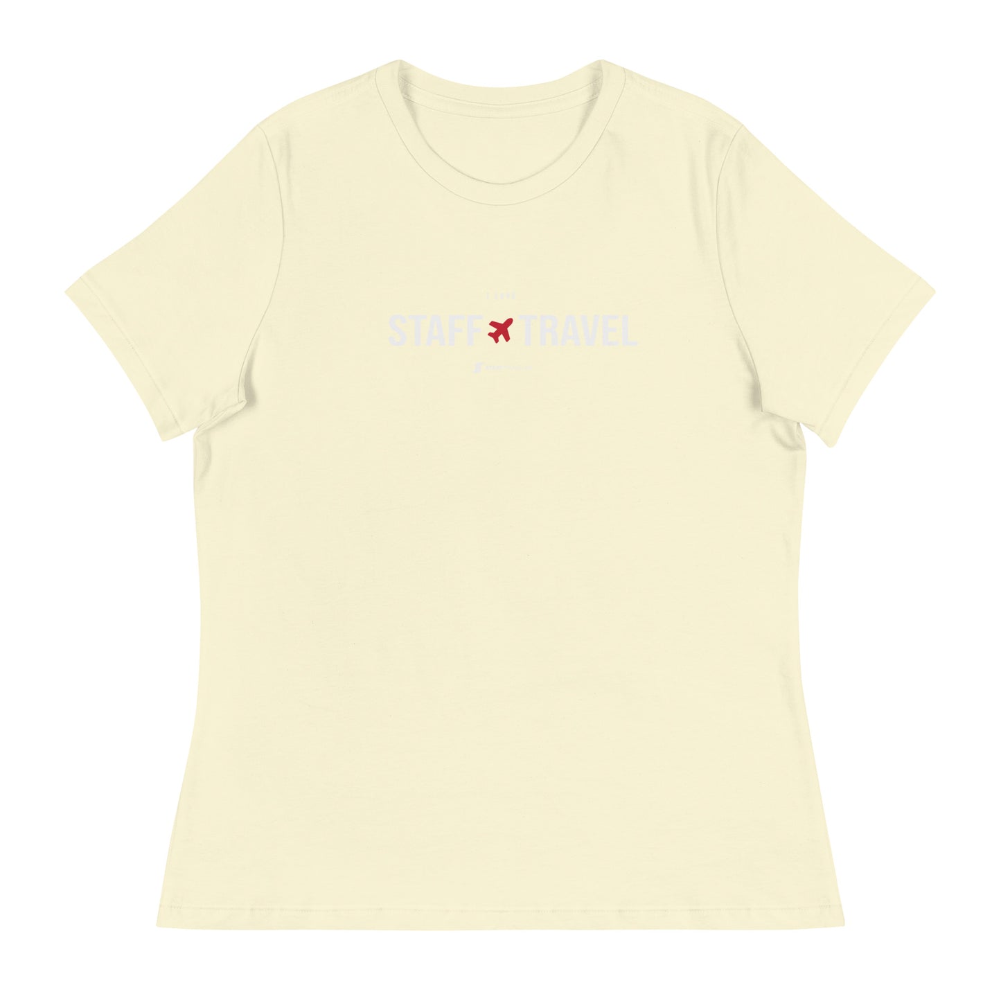 Women's I Love StaffTravel T-shirt