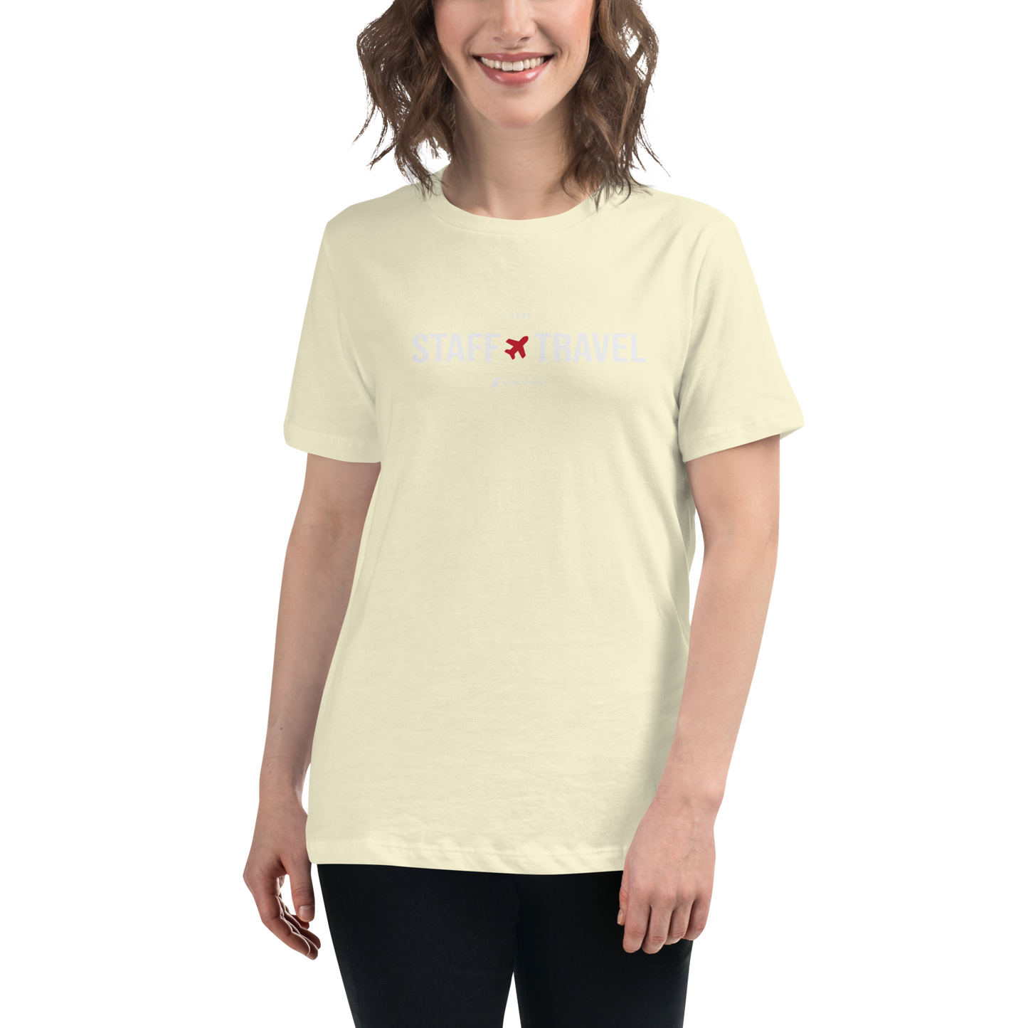 T-shirt I Love StaffTravel Femme