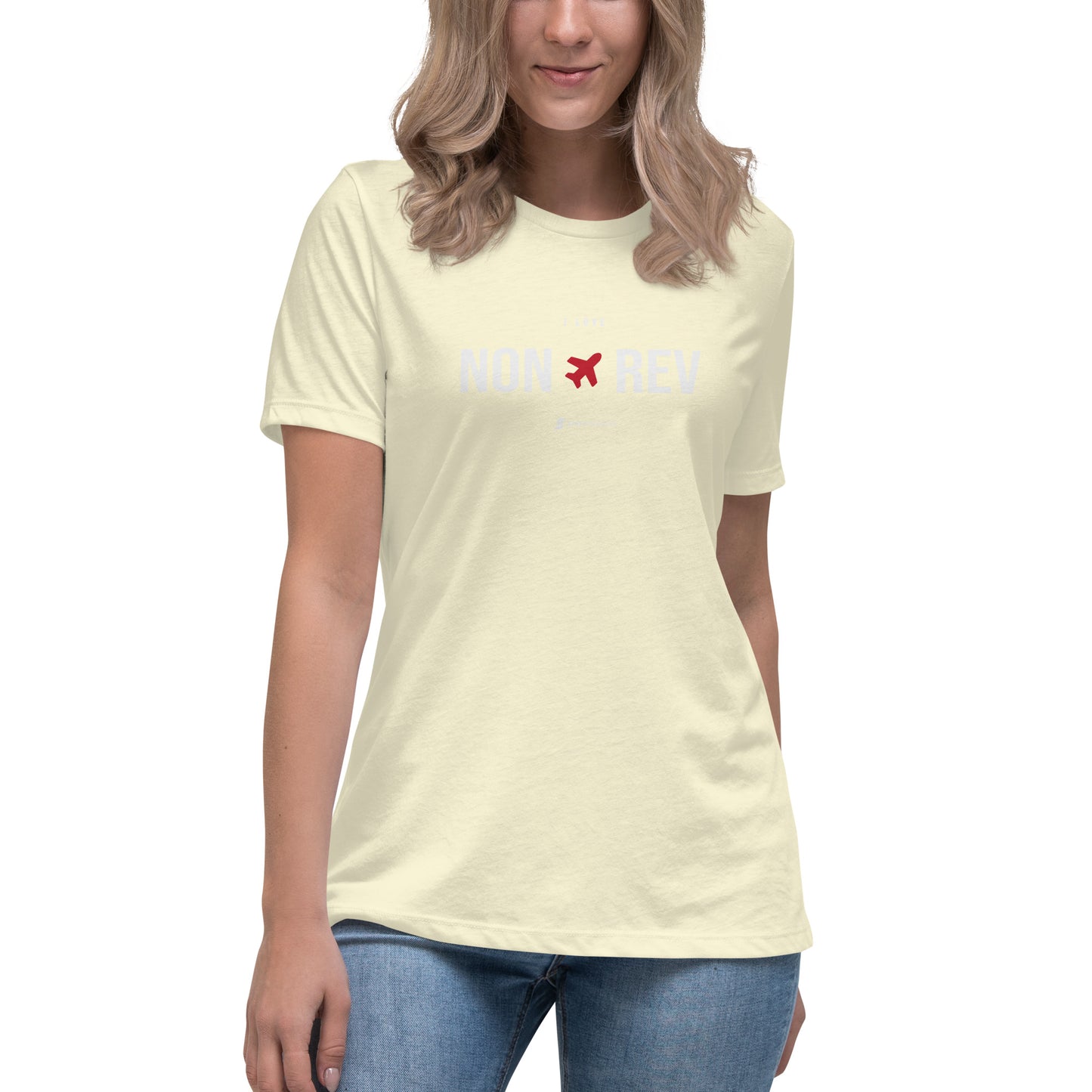 Camiseta I Love Non-Rev para Mujer