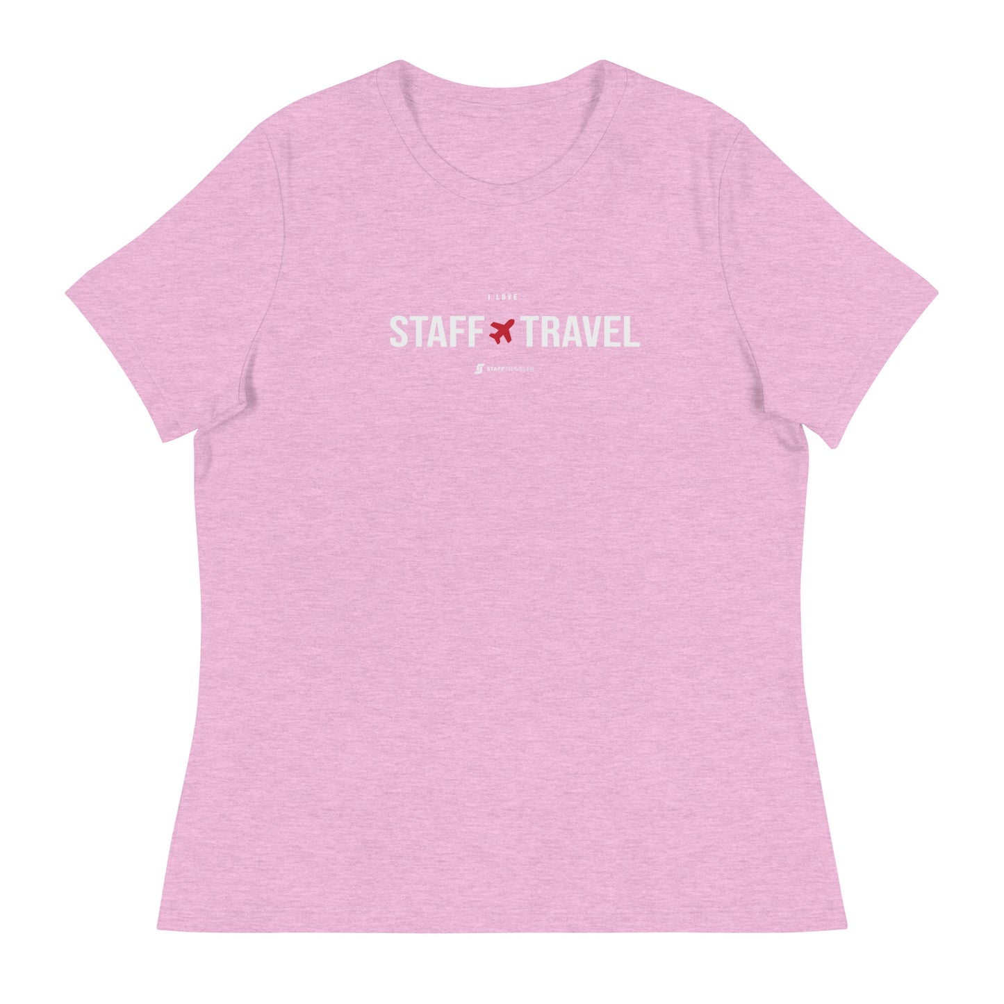 Women's I Love StaffTravel T-shirt