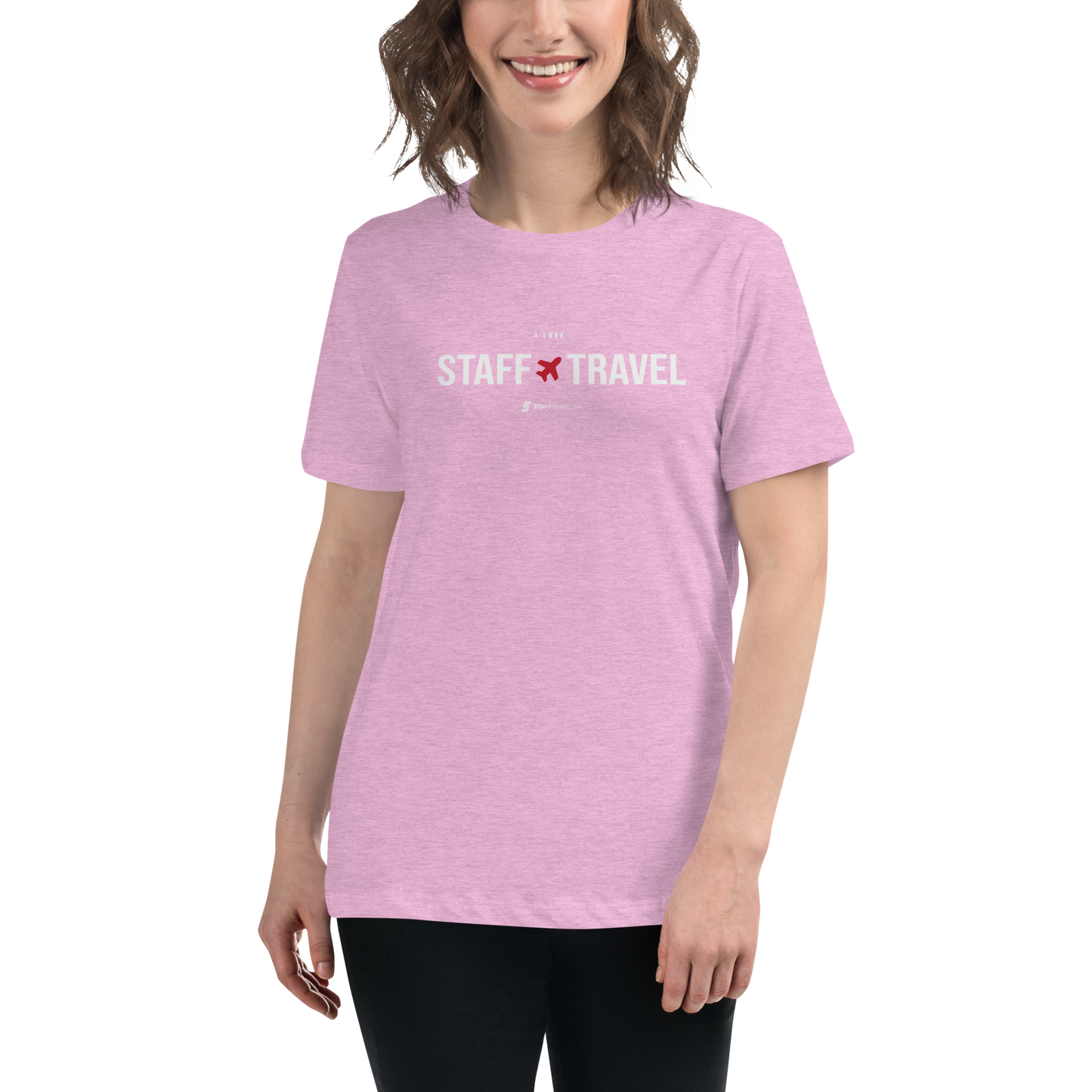 T-shirt I Love StaffTravel Femme