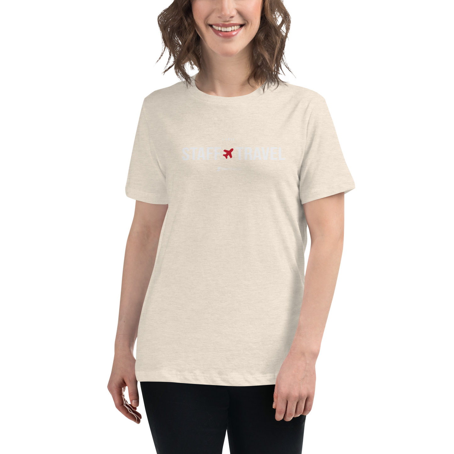 T-shirt I Love StaffTravel Femme