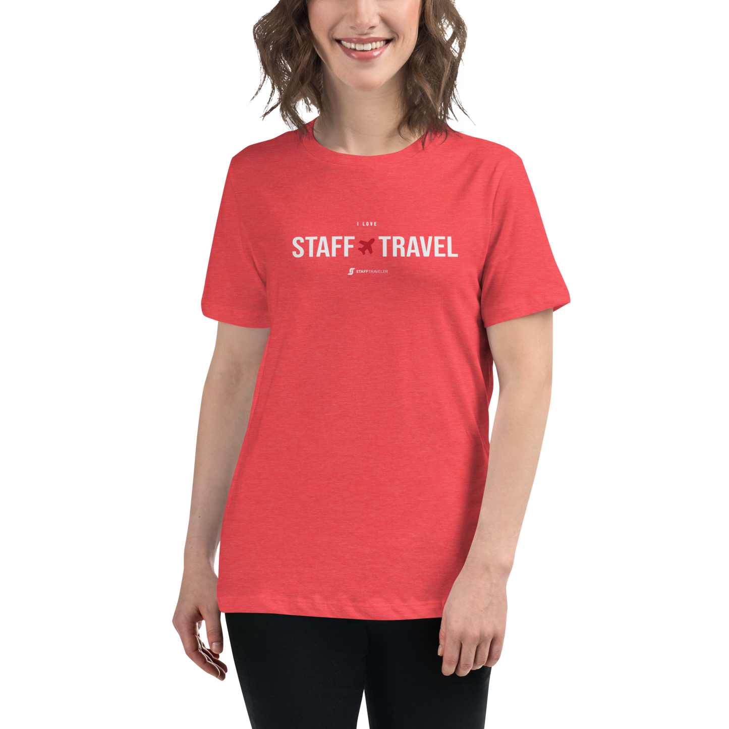 T-shirt I Love StaffTravel Femme