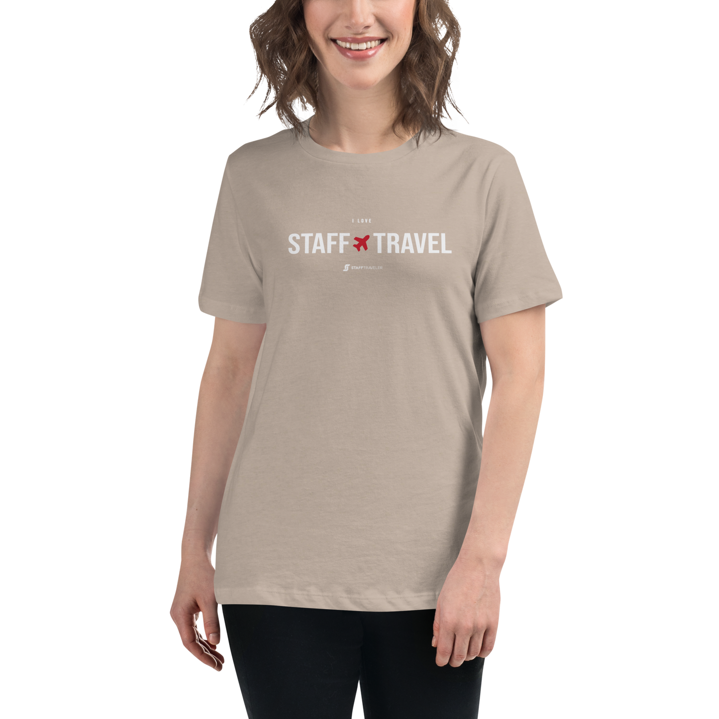 T-shirt I Love StaffTravel Femme