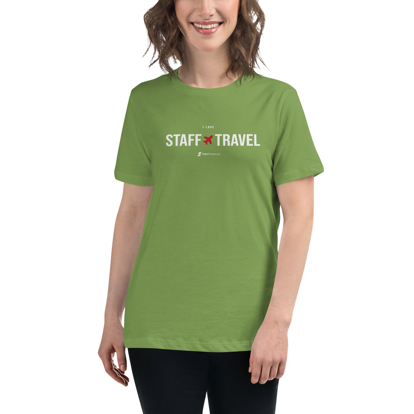 Women's I Love StaffTravel T-shirt