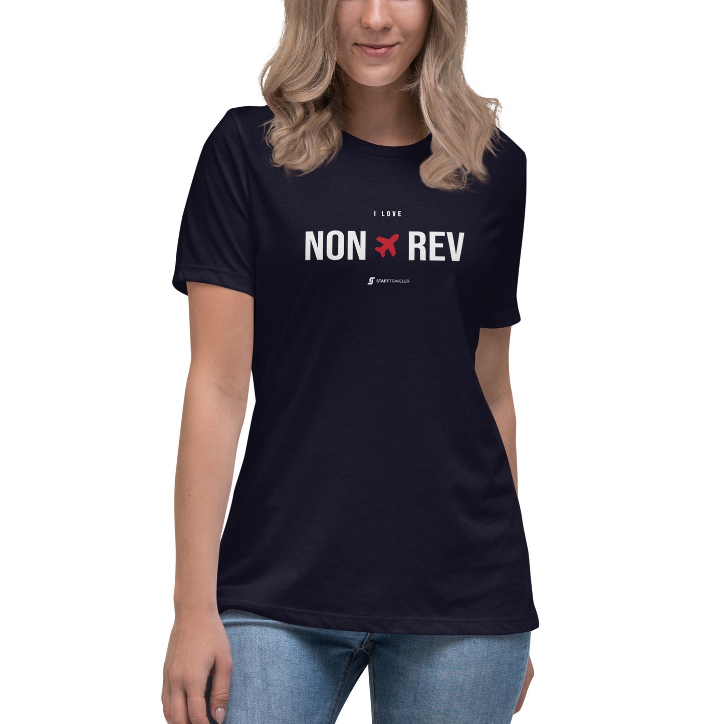 Womens' I love Non-Rev T-shirt