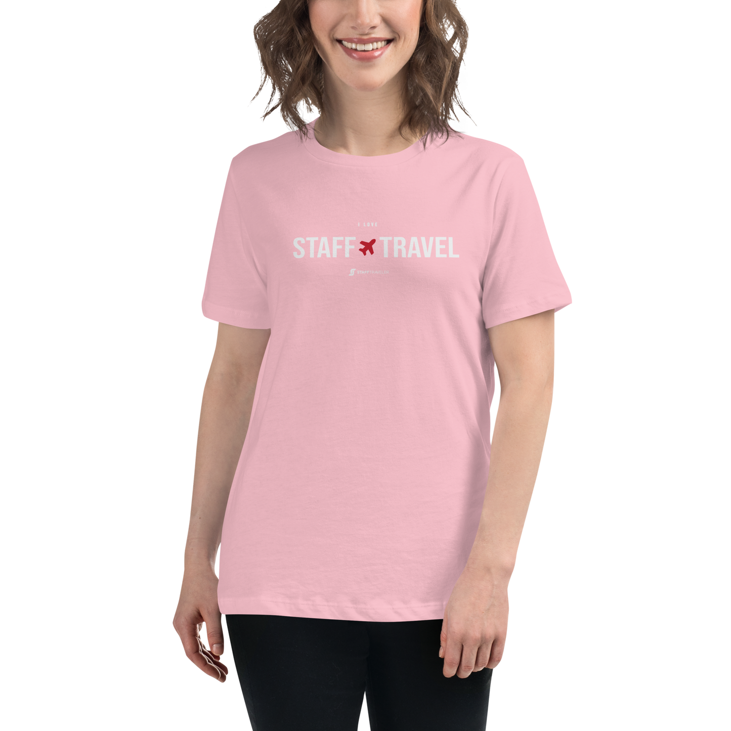 T-shirt I Love StaffTravel Femme