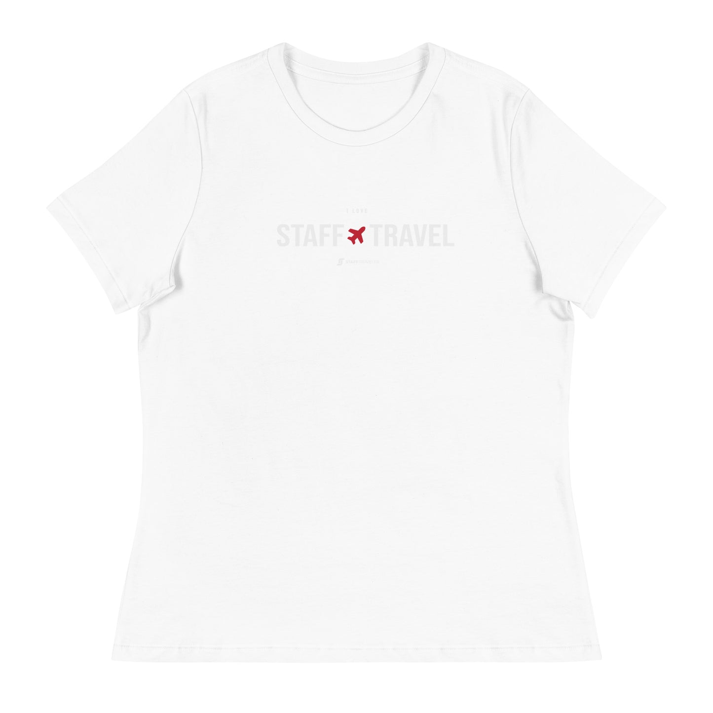 Women's I Love StaffTravel T-shirt
