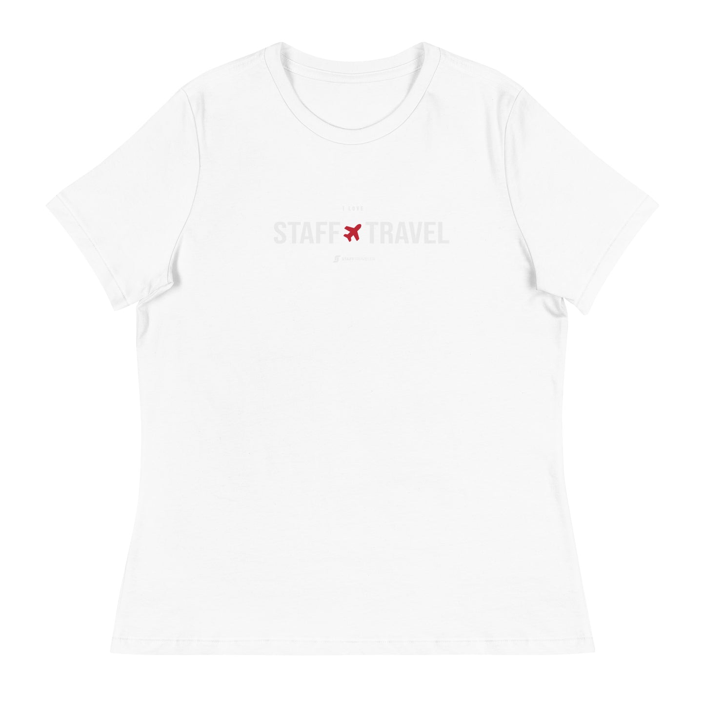 T-shirt I Love StaffTravel Femme