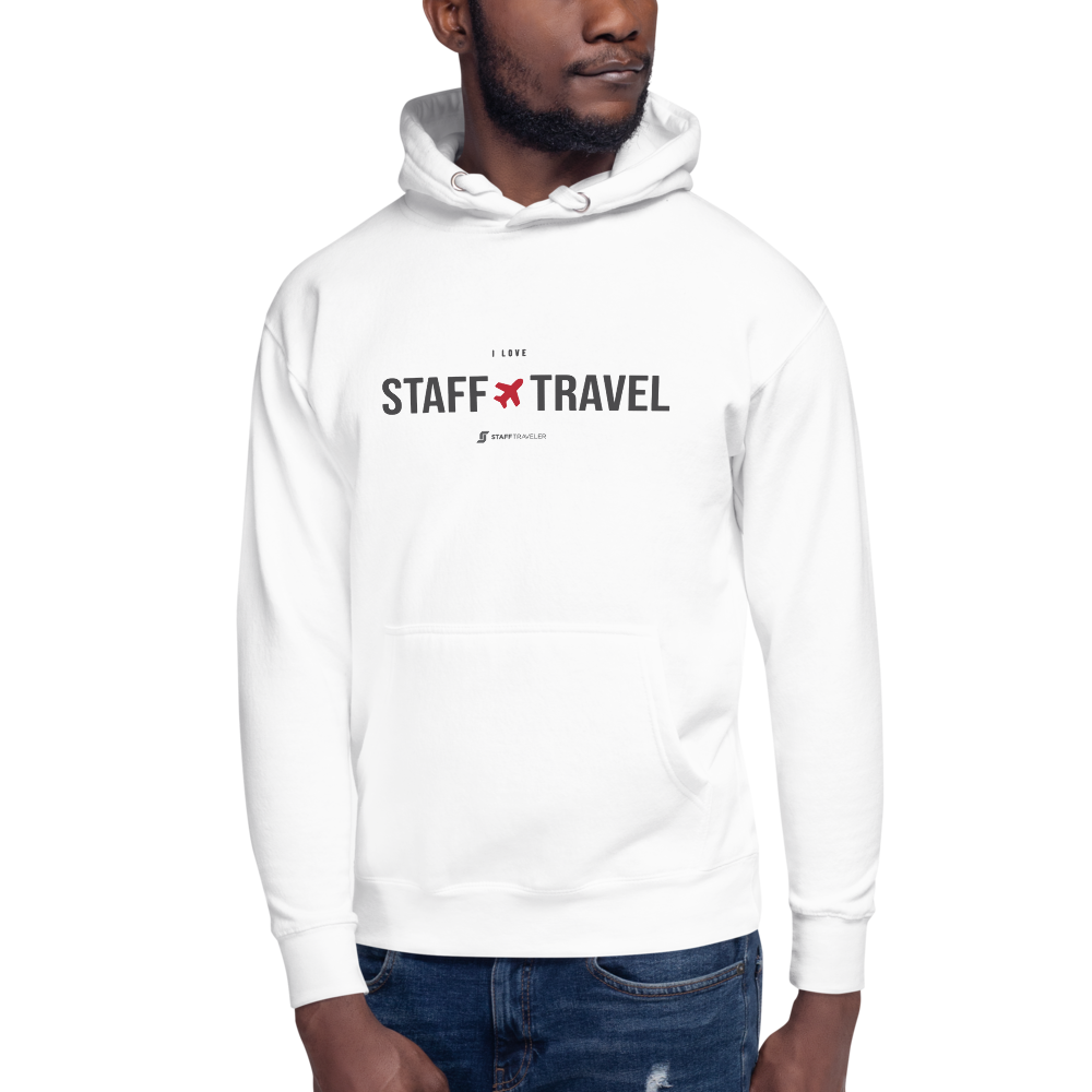 I Love Staff Travel Hoodie