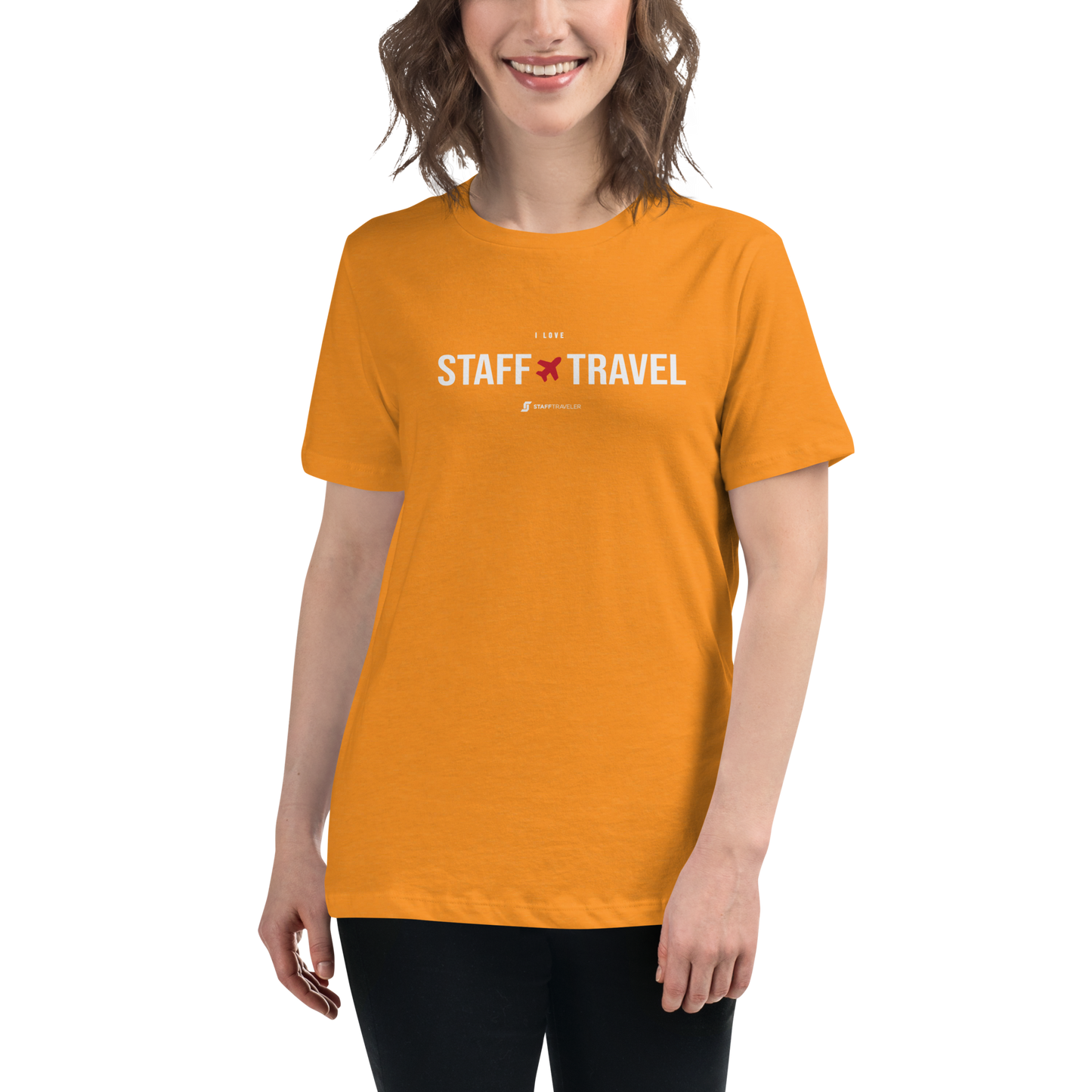 T-shirt I Love StaffTravel femme