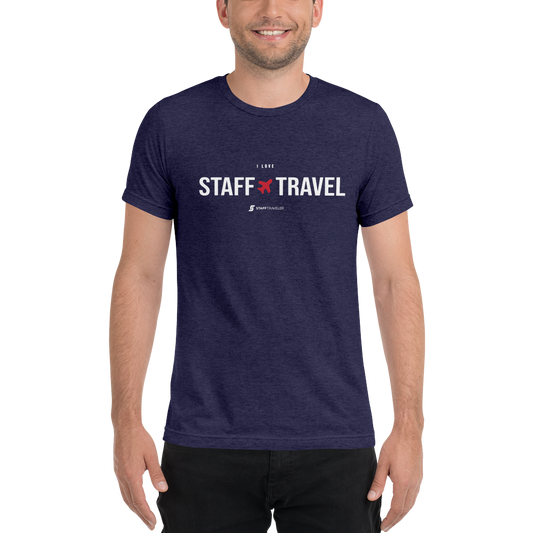 Camiseta I Love Staff Travel