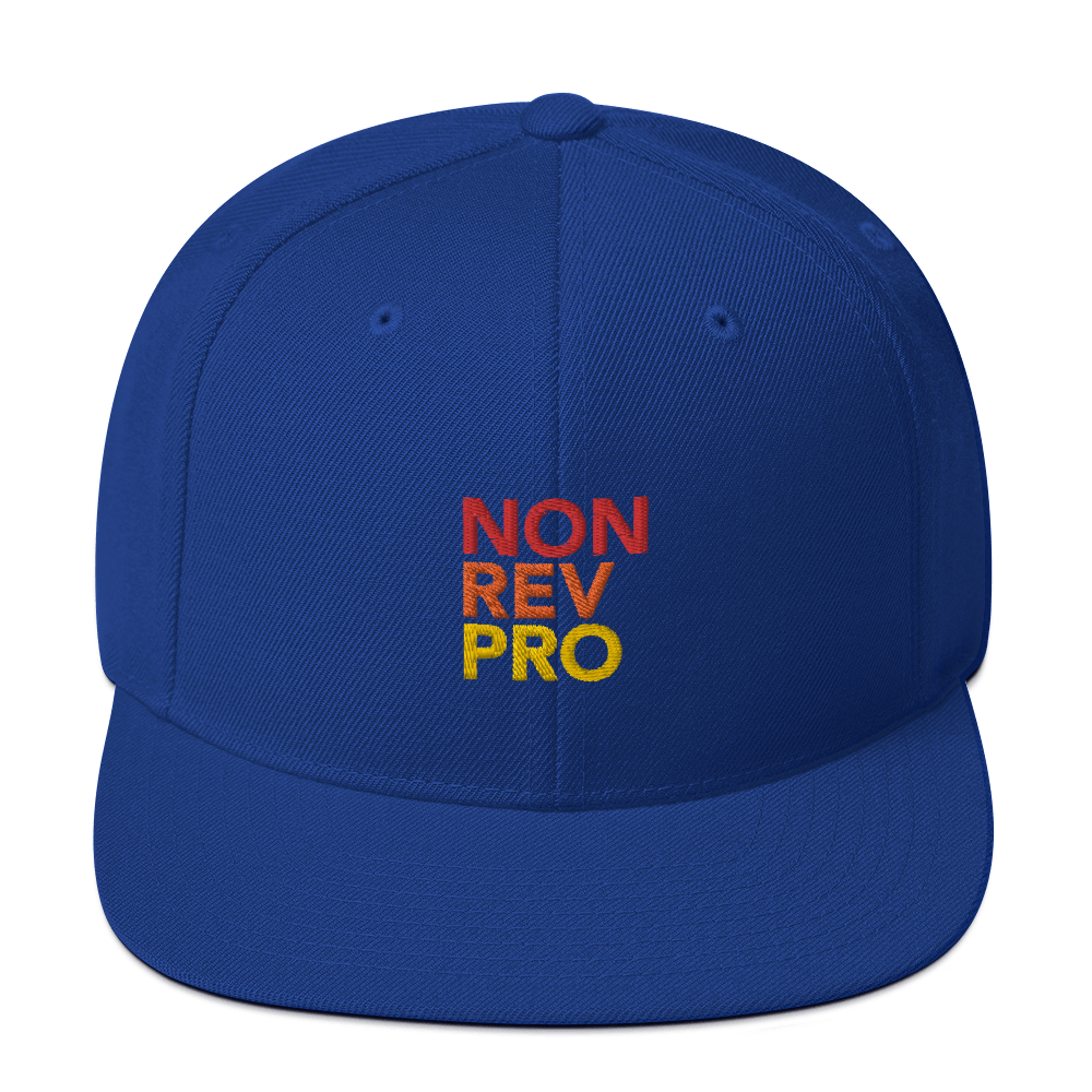 Non-Rev Pro snapback cap